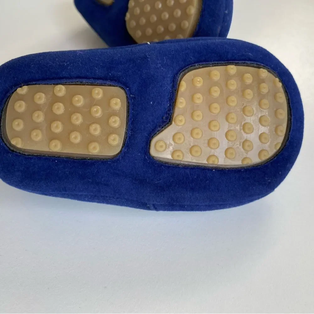 NWOT MTK Joseph Suede Baby Boy Shoes in royal blue